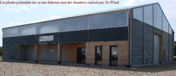 Le siège social de So Wood Construction Bois Le siège social de So Wood Construction Bois