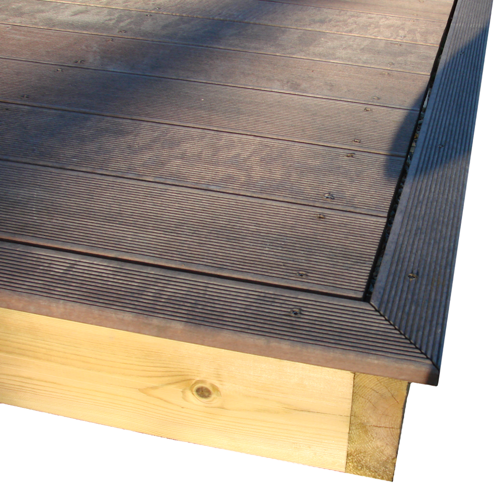 Exemple de finition/habillage de la terrasse Exemple de finition/habillage de la terrasse