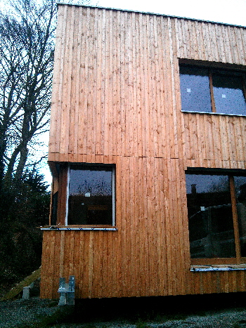 Maison ossature bois R+2 sur pilotis Maison ossature bois R+2 sur pilotis