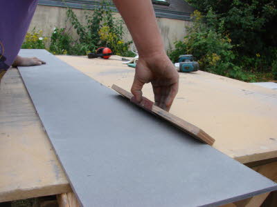 D�coupe sur mesure des panneaux de bardage Max