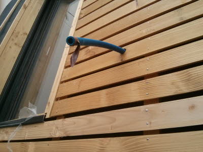 D�tail passage gaine �lectrique