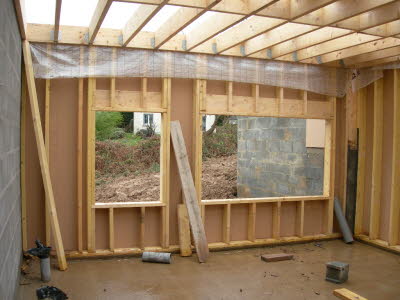 Ossature bois et structure plancher d'�tage